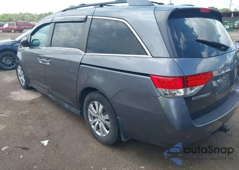 2016 Honda Odyssey Se из США, поврежденный, VIN 5FNRL5H39GB058744